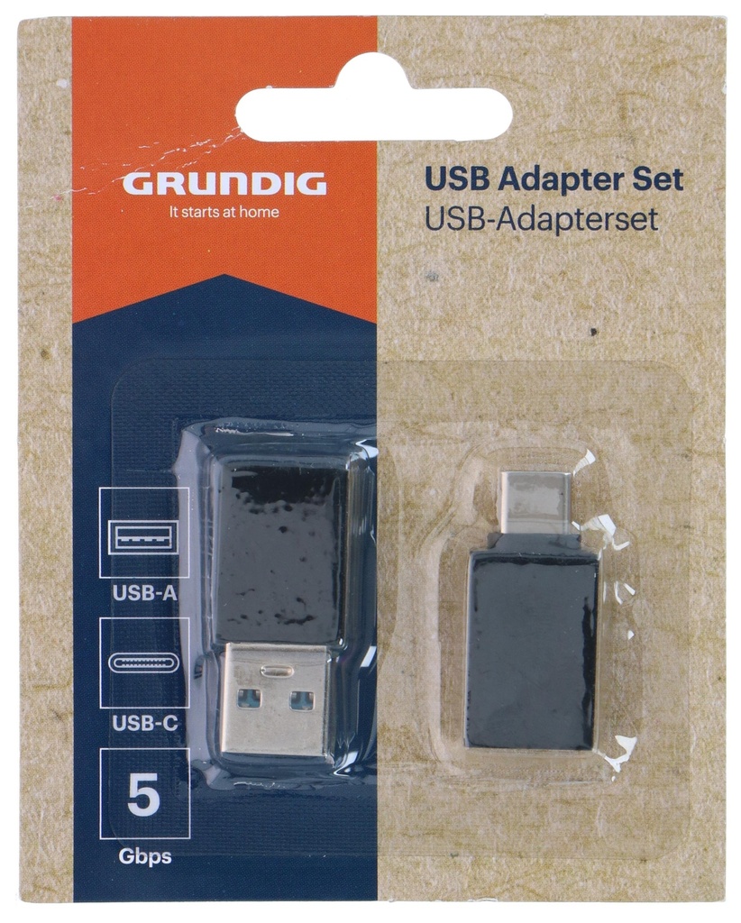 GRUNDIG Adapter USB-A & USB-C