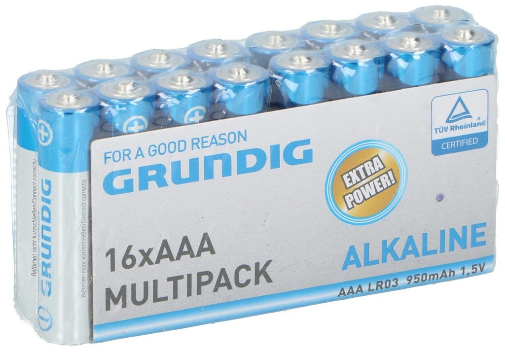 GRUNDIG Alkaline AAA LR03 950mAh Battery