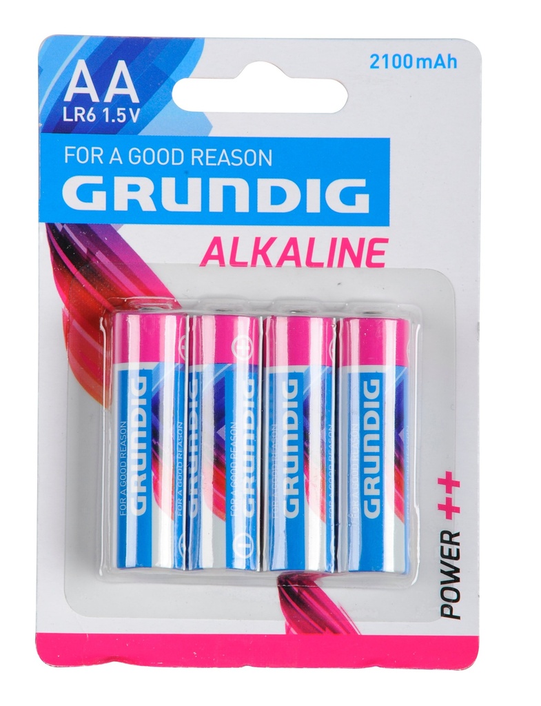 GRUNDIG Alkaline AA LR6 Battery 2100mAh