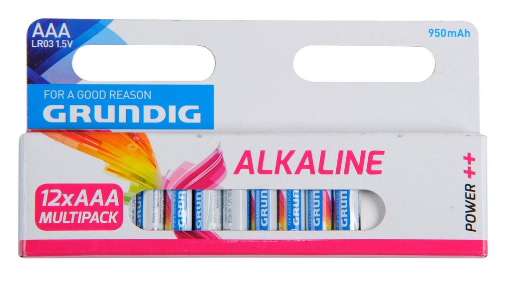 GRUNDIG Alkaline AAA LR03 950mAh Battery