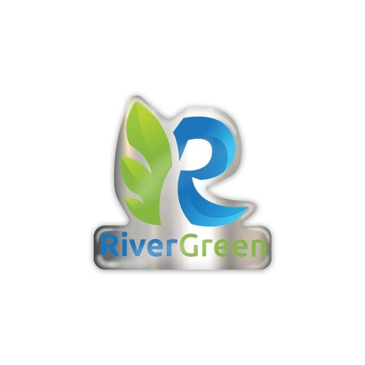 Doming Sticker Silver Gloss