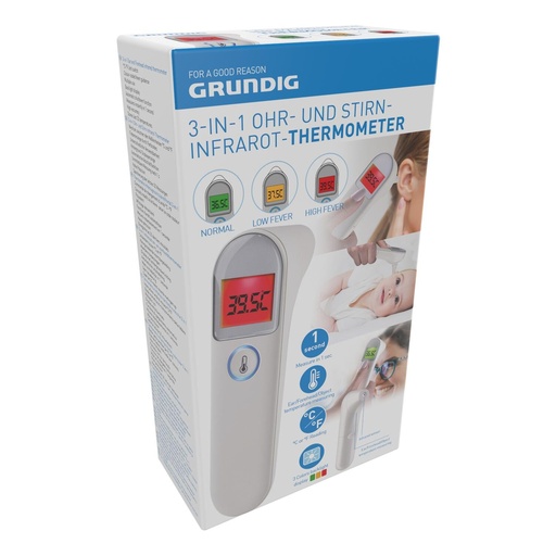 [871125224865] GRUNDIG 3-in-1 Infrared Thermometer