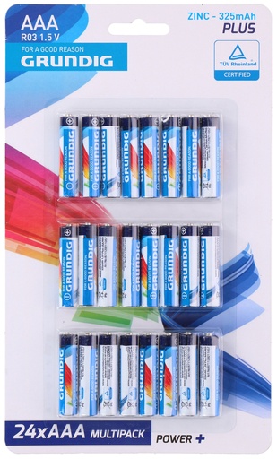 [871125208720] GRUNDIG AAA R03 Battery 1.5V 325mAh