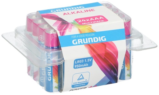 [871125209848] GRUNDIG Alkaline AAA LR03 950mAh Battery
