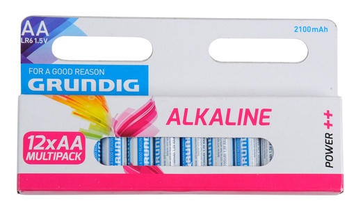 [871125251677] GRUNDIG Alkaline AA Battery 1.5V 2100mAh